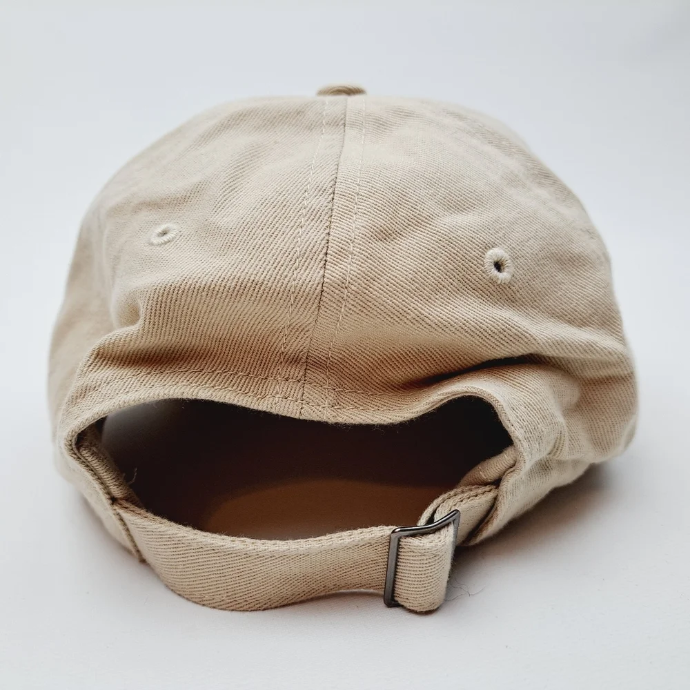 Key West Divers Down Flag Embroidered Relaxed Cotton Hat Cap Tan